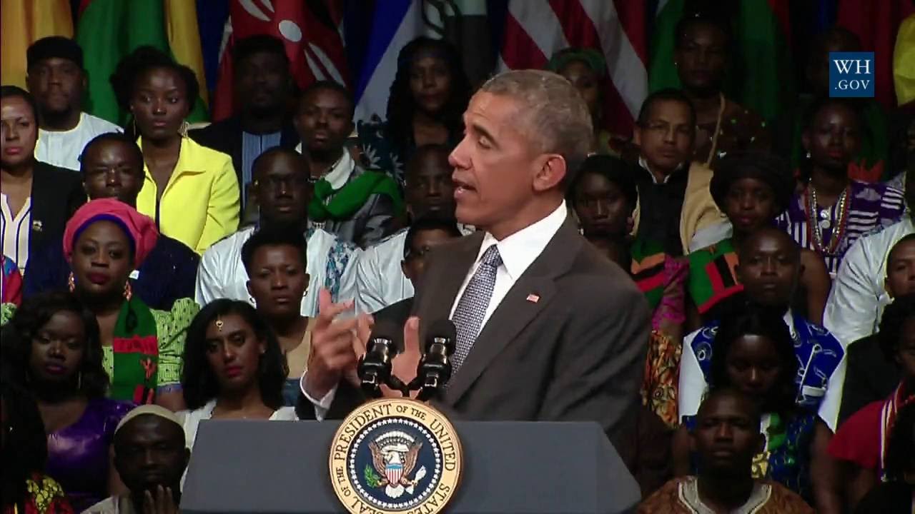 President Obama Participates in a YALI Town Hall