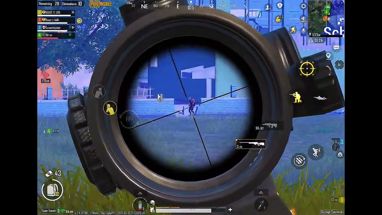AWM shots #pubgshorts #bgmi #foryou 