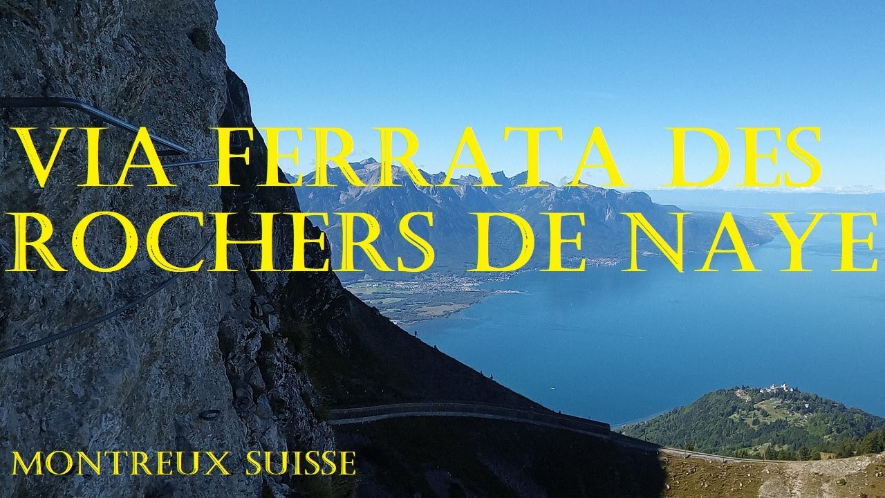 Via Ferrata des Rochers de Naye. EVOLUTION