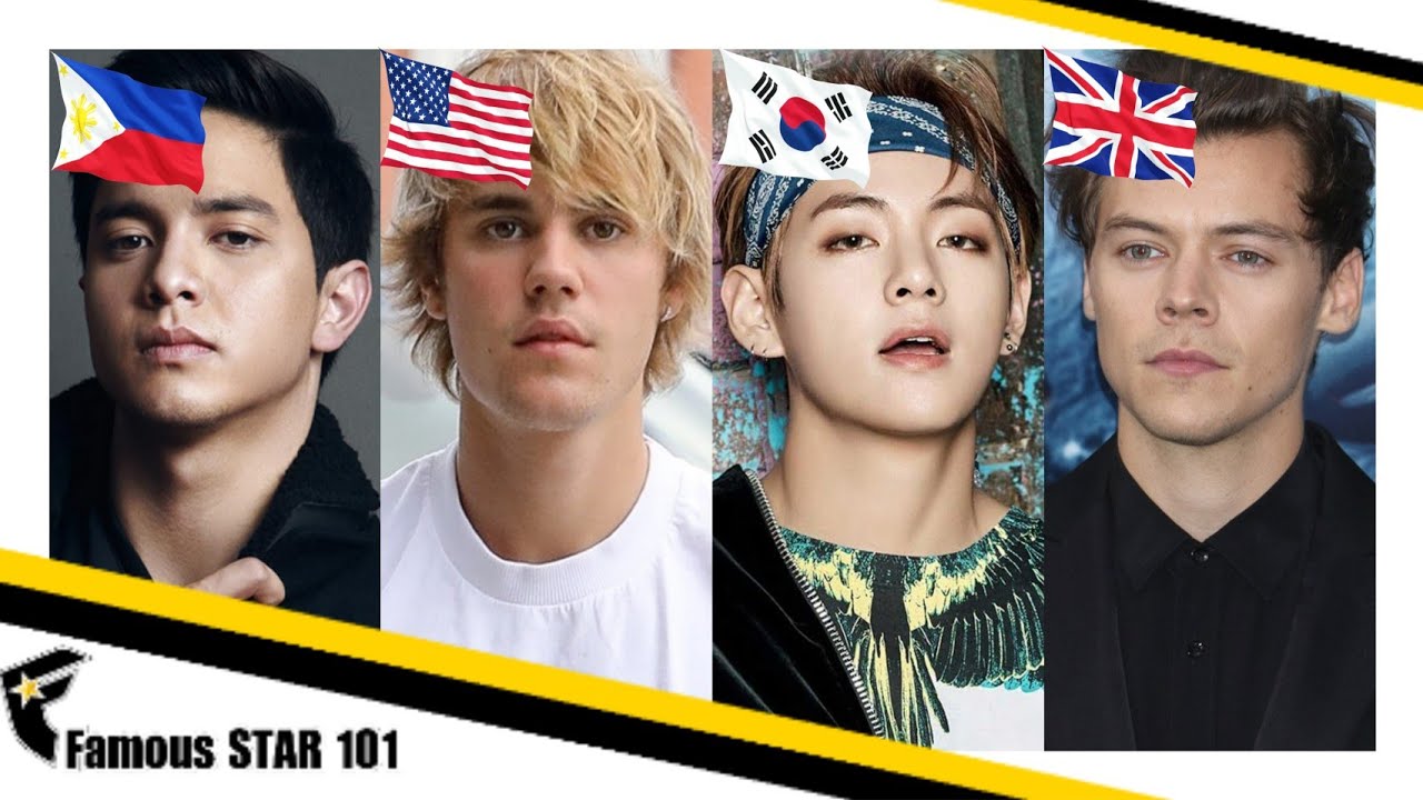 Top 10 Most Handsome Men In The World 2018 - BTS Kim Tae-hyung (V) of South Korea is on No.1 Spot!
