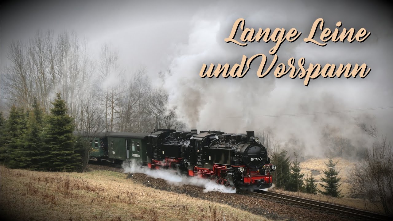 Fichtelbergbahn - Lange Leine und Vorspann
