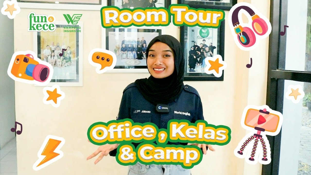 Camp Kampung Inggris Pare Kediri ( Office Tour WE )