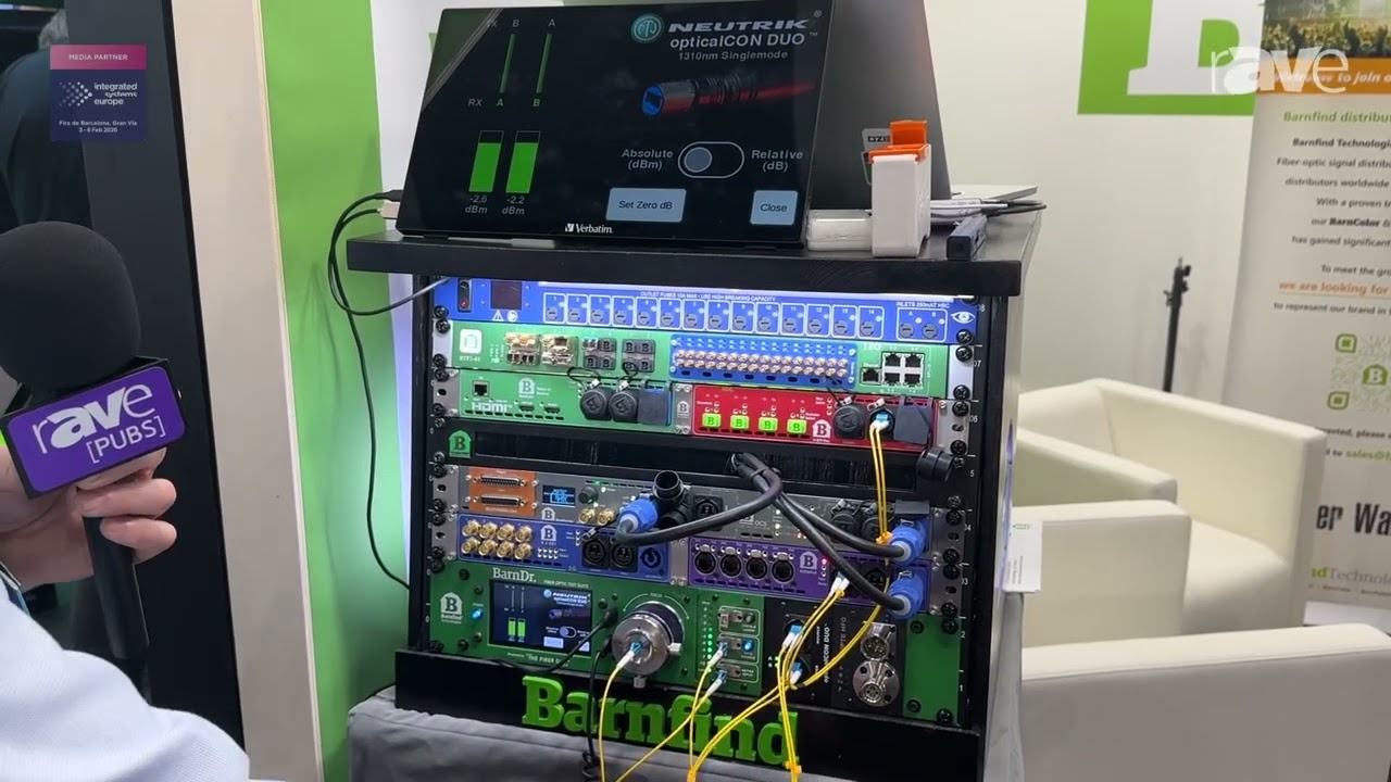 ISE 2026: Barnfind Features BarnDr. All-in-One Fiber Optic Testing Suite