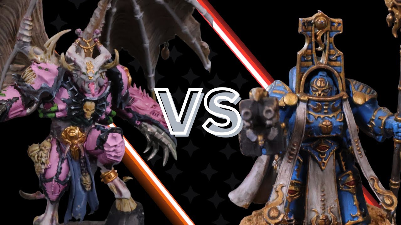 Emperor's Children VS Thousand Sons Warhammer 40K Battle Report