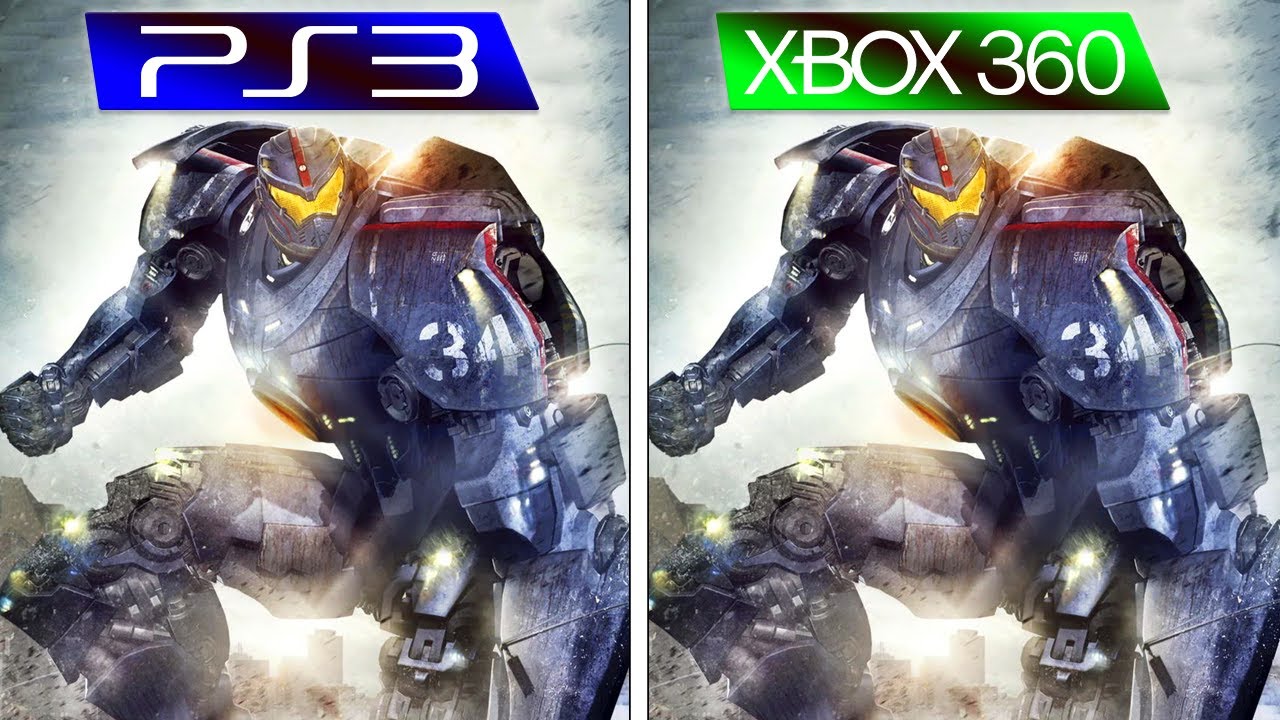 Pacific Rim (2013) PS3 vs XBOX 360 (Graphics Comparison)