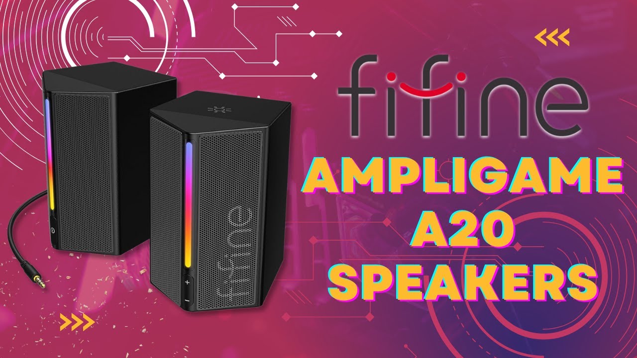 Budget pc speakers for under $50? | fifine Ampligame A20 Speakers