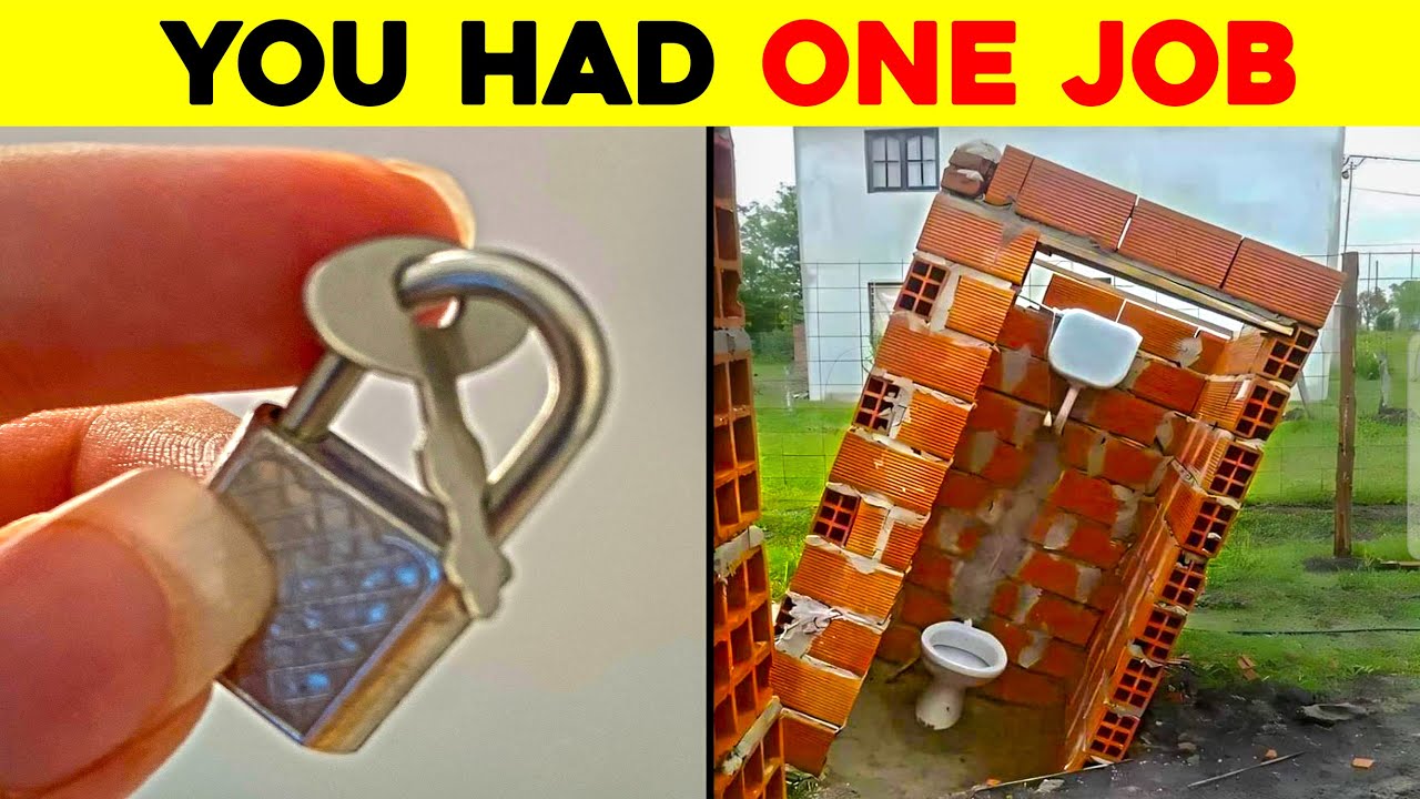 You Had ONE Job Funny Fails - part 2