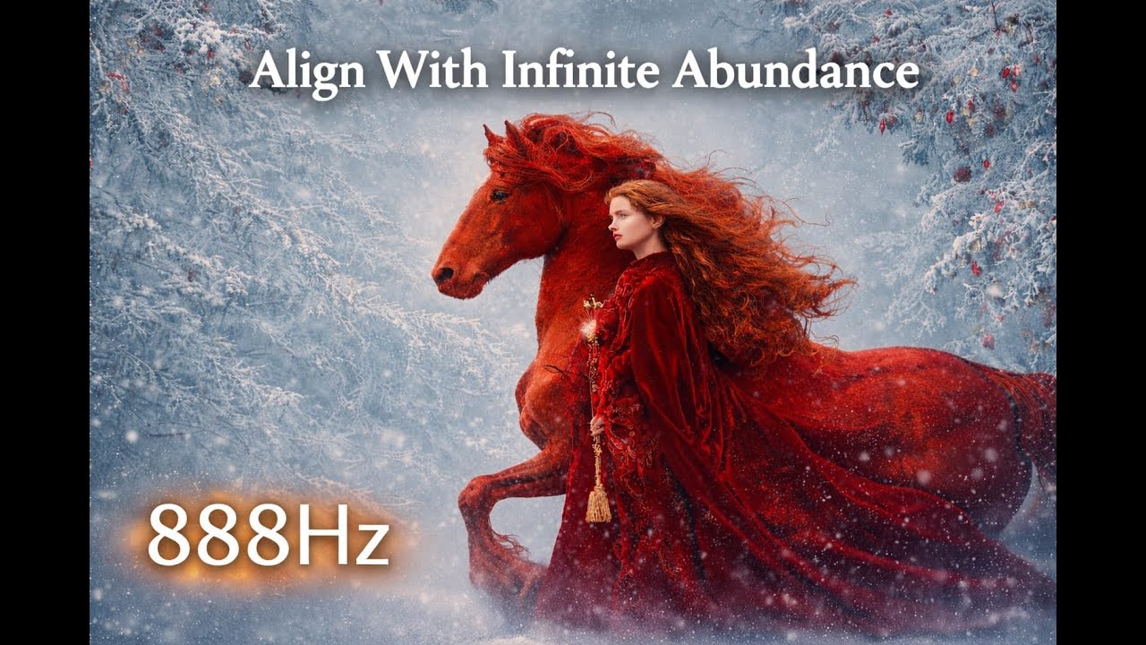 888 Hz | Align With Infinite Abundance | Angelic Guidance for Harmony & Wealth #angel