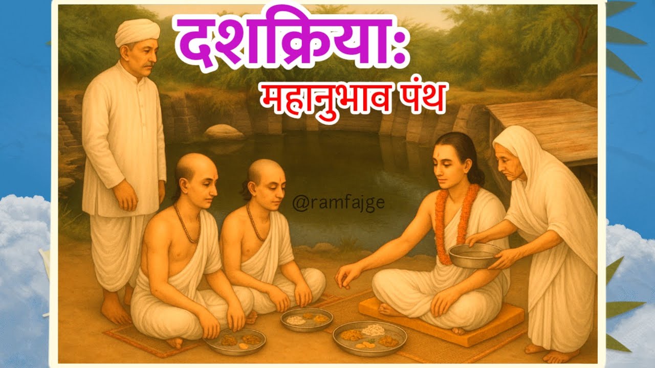 दशक्रिया:महानुभाव पंथ।Dashkriya Mahanubhav Panth