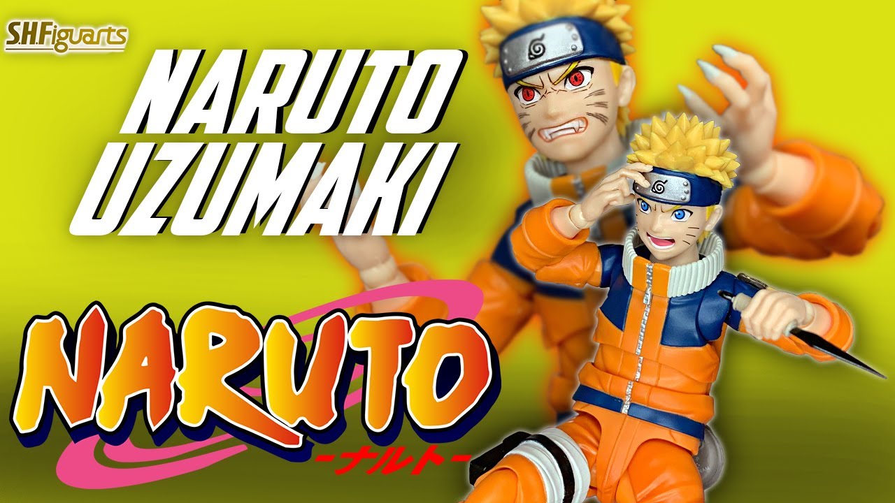 ОБЗОР Фигурки Юного Наруто Узумаки от S. H. Figuarts Bandai Naruto