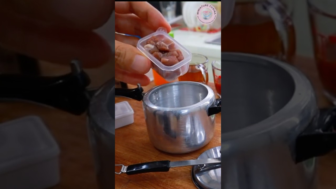 Miniature Beef Cooking Pressure Cooker
