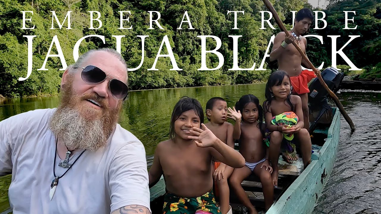 Artist Collecting Ancient Black Pigment with The Embera Tribe