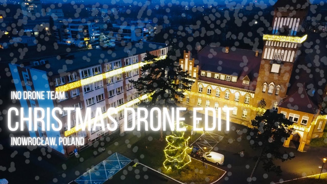 Christmas Drone Edit - Inowrocław, Poland