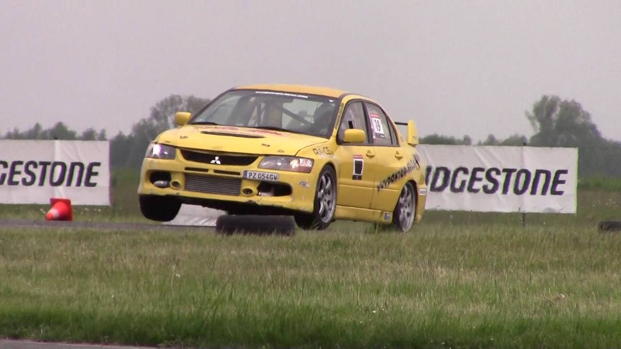 III Power Stage Bednary 2016 - Daniel Flis - Mitsubishi Lancer EVO VIII