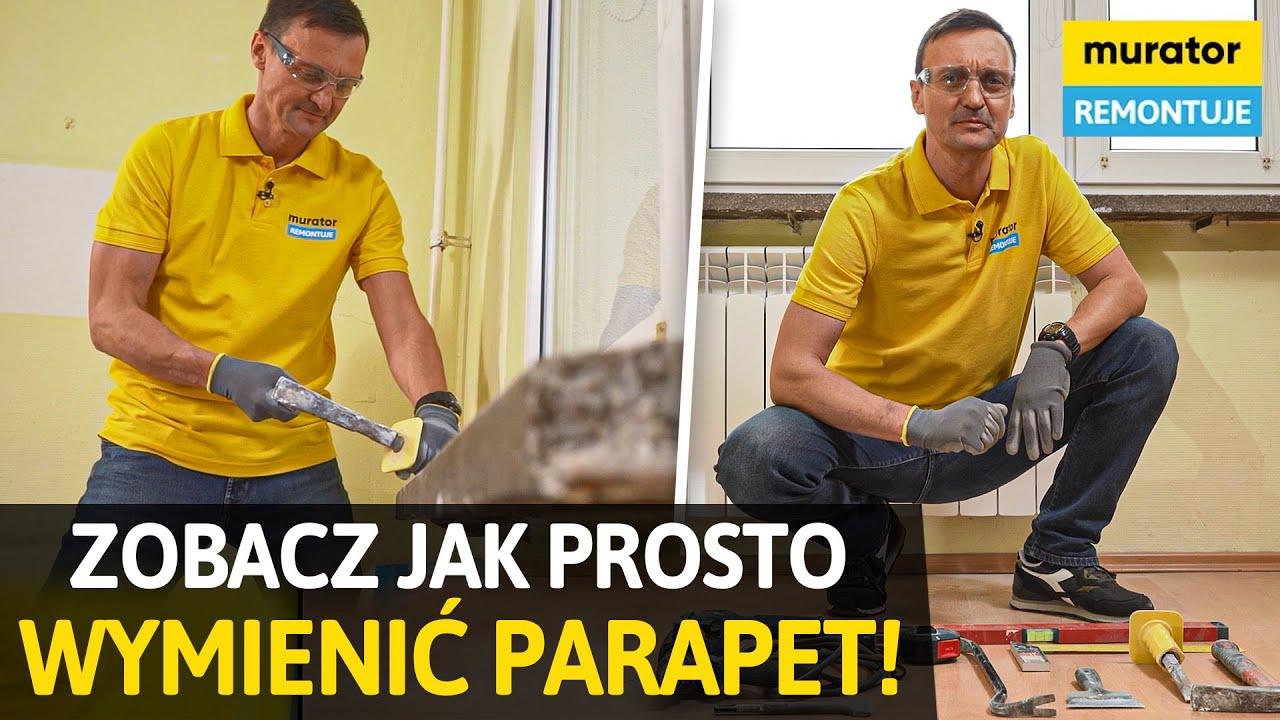 Wymiana parapetu łatwiejsza niż myślisz! Jak zamontować parapet wewnętrzny? Murator Remontuje