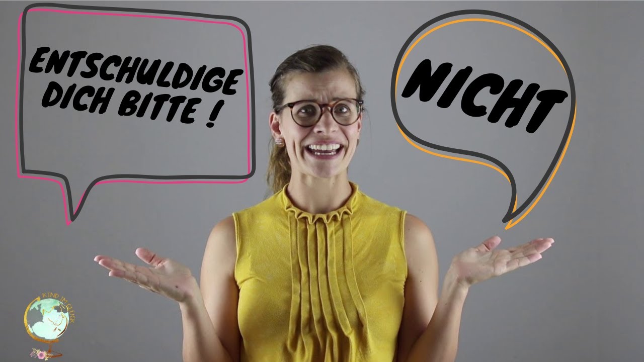 Entschuldige dich bitte! Nicht! - Kind im Glück