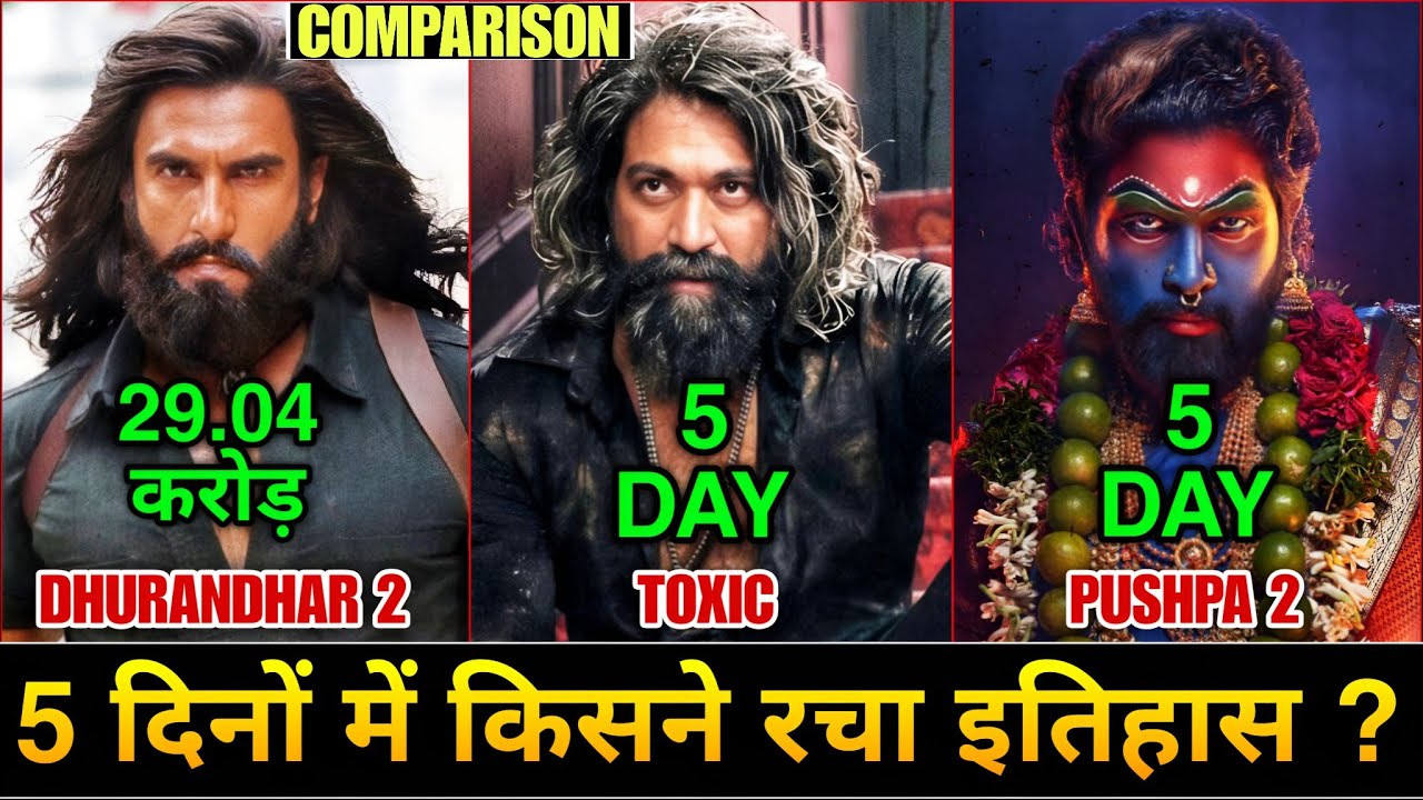 Toxic vs Dhurandhar 2 vs Pushpa 2 Comparison | Toxic Advance Booking Report | Toxic Update | Yash