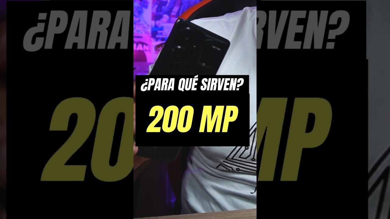&iquest;Para que sirven 200 MEGAP&Iacute;XELES? #tecnoclips #xiaomi #redminote13series  #shorts #celulares