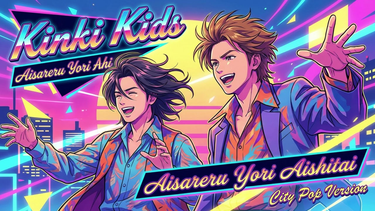 Kinki Kids 愛されるより 愛したい City Pop Version