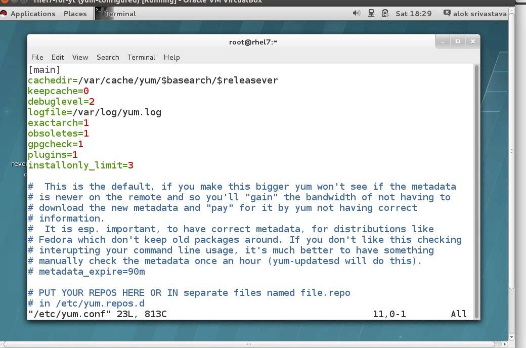 RHEL7 Yum History Tricks