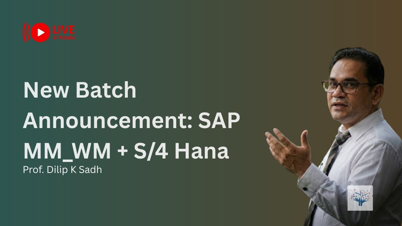 New Batch Announcement: SAP MM_WM