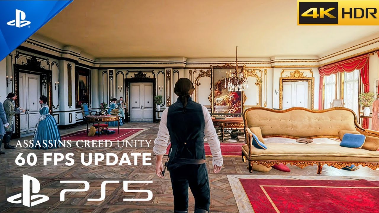 Assassin&rsquo;s Creed Unity New 60FPS Update PS5 4K Gameplay