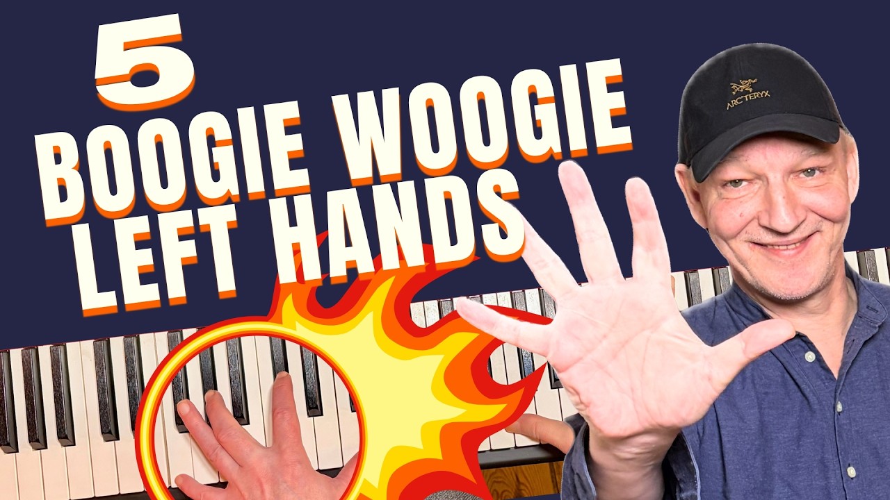 5 Classic Boogie Woogie Left Hand Patterns