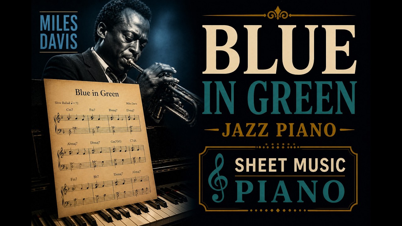 Blue in Green - Jazz Piano - Sheet Music