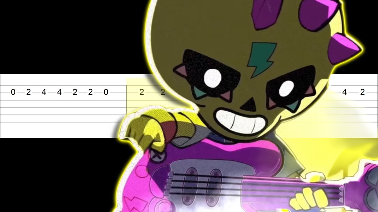 Brawl Stars Music Video! Bad Randoms - We Won't Cooperate  (Easy Guitar Tabs Tutorial)