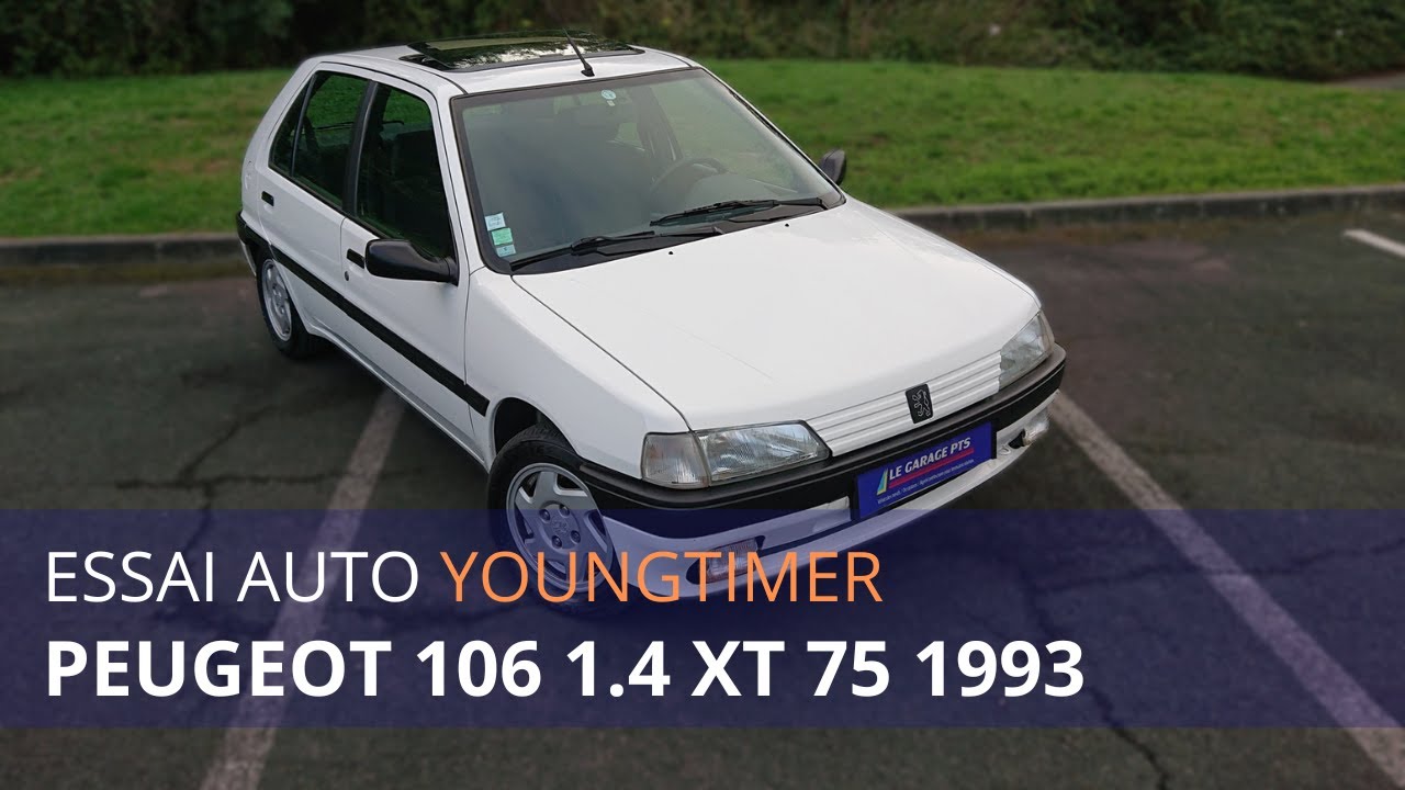 TEST AUTO YOUNGTIMER - PEUGEOT 106 1.4 XT 75 1993
