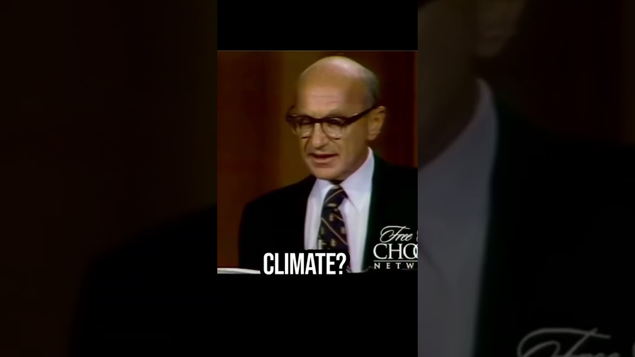 Morality is Declining // Milton Friedman