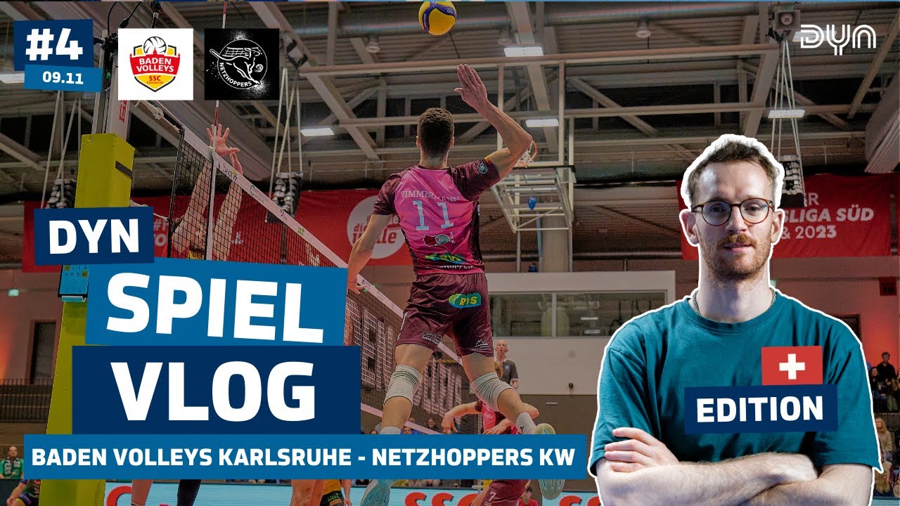 PEER zu BESUCH bei FREUNDEN & FEINDEN😅 DVV Pokal KRIMI in KARLSRUHE🏆🤩