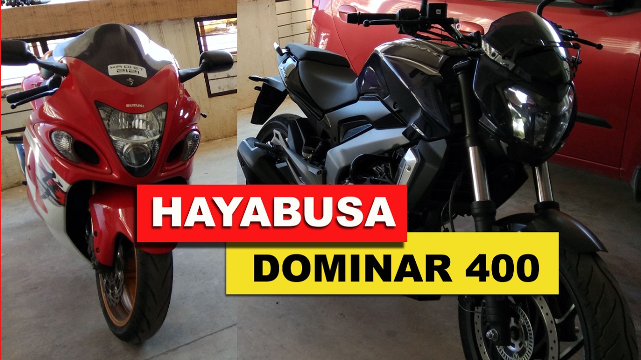 Hayabusa Owner rides a Dominar 400 - shares his opinion about the bike