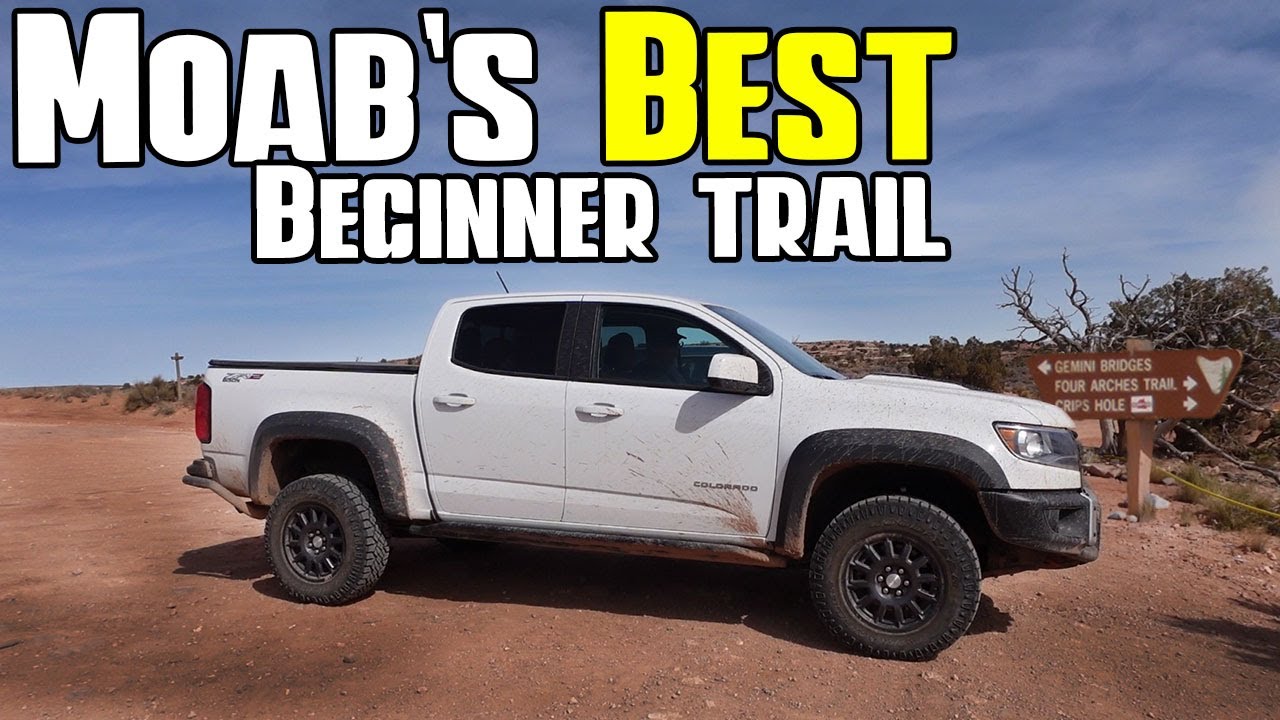 Best Beginner Off-Road Trail in Moab! Gemini Bridge Trail