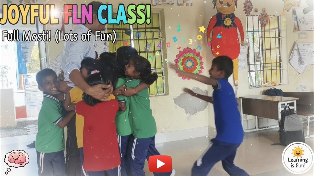 The Craziest FLN Class Ever! 🥳 | Full Masti & Learning । Panchayat High School Balarampur 