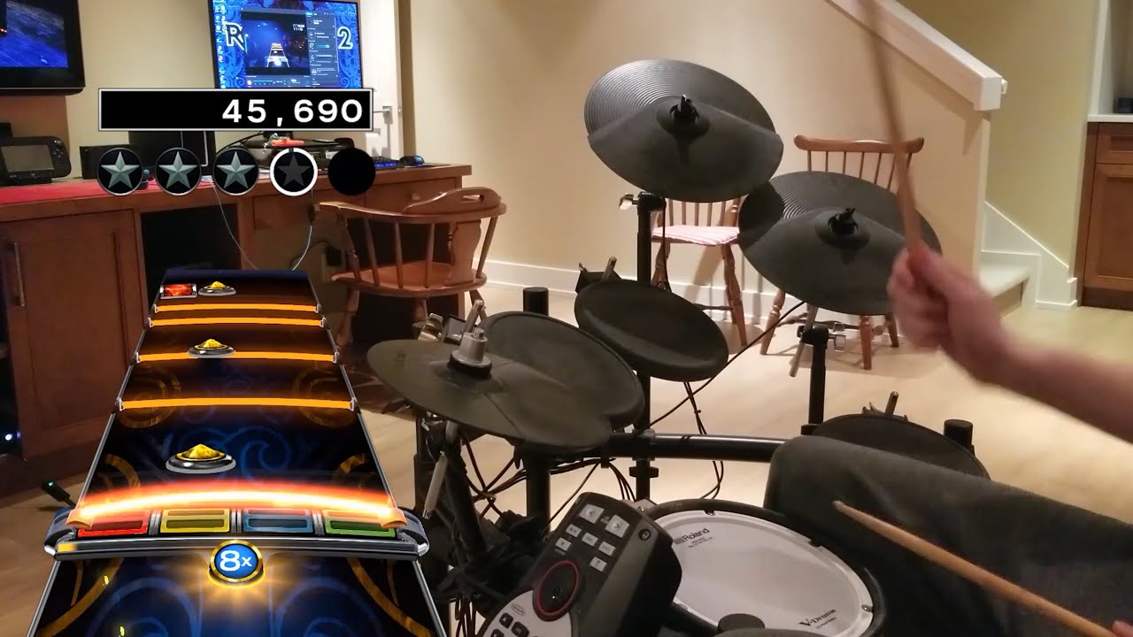 Cold by Crossfade | Rock Band 4 Pro Drums 100% FC