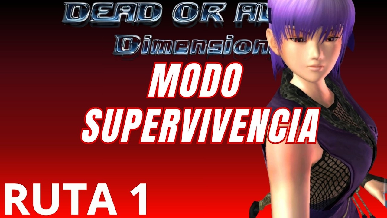 Ayane - Modo Supervivencia - Ruta 1 - DEAD OR ALIVE DIMENSIONS 3DS