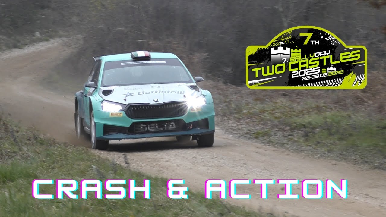 7. Rally Day Two Castles - Due Castelli 2025 | Crash & Action