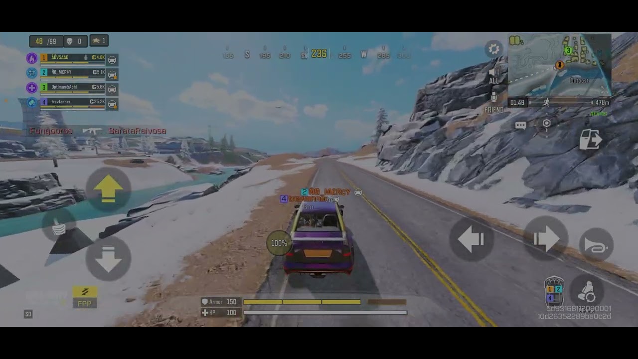 Full Clutch Game | 1v4 Pressure, Zero Fear | COD Mobile
