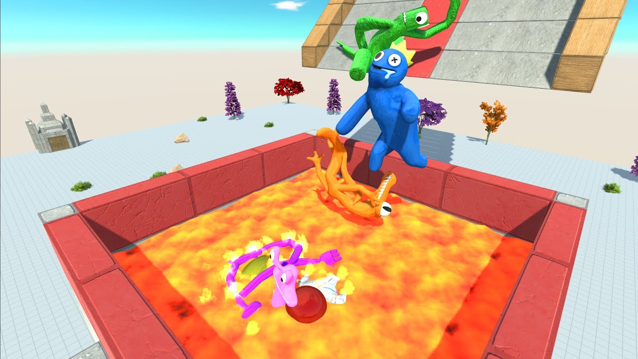 All Units Slide Into The Lava Pool | ARBS