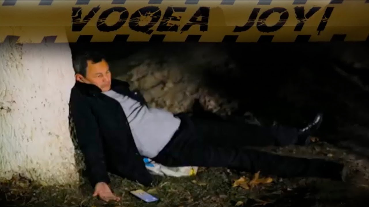 Ярим тунда кўча бошида қишлоқнинг 