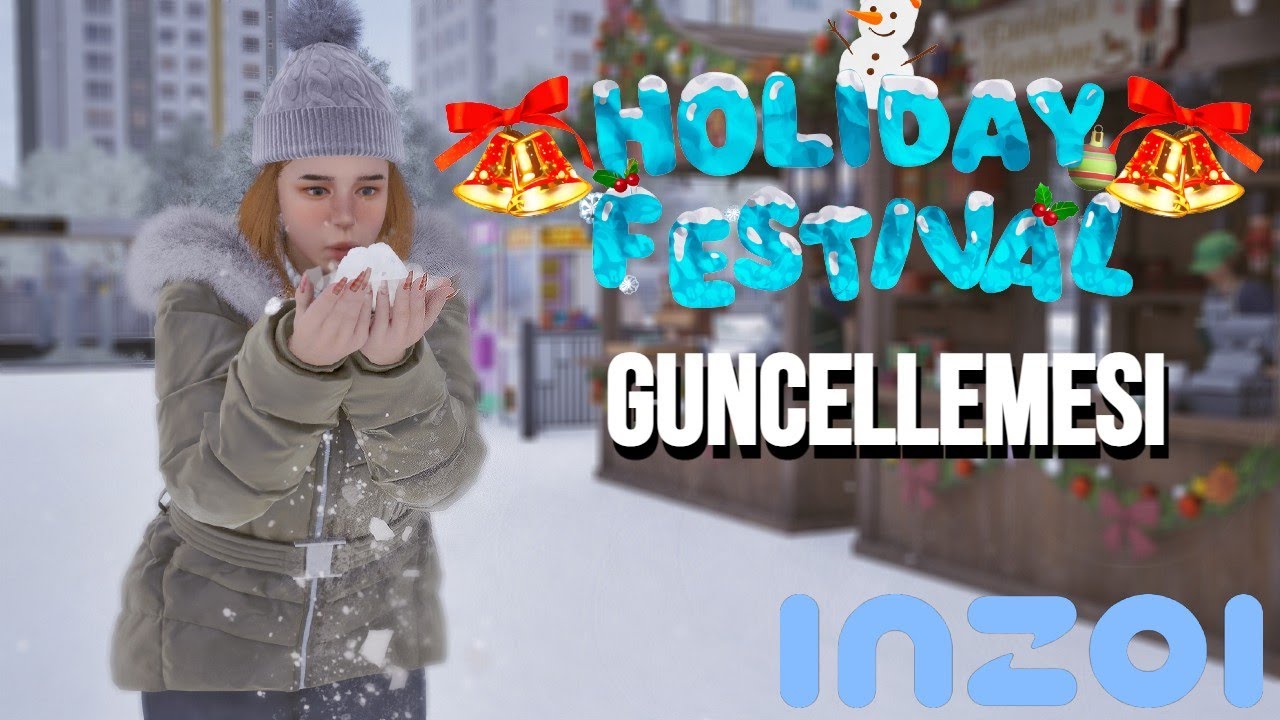 InZoi'ye Yeni Yıl Coşkusu Geldi! 🎄| InZoi Güncellemesine Bakıyoruz