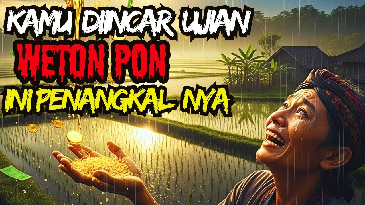 PESAN BUAT WETON PON ! MENURUT PRIMBON JAWA PENANGKAL UHIAN PALING AMPUH TERNYATA...