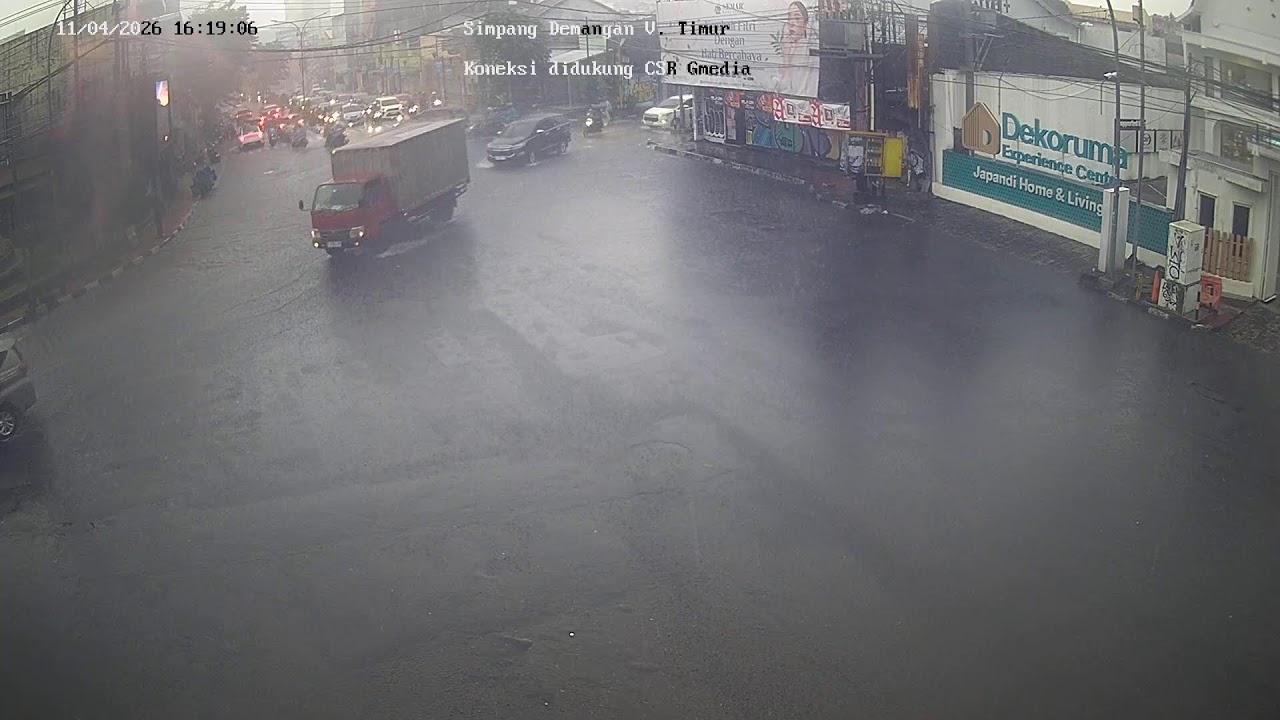 🔴[LIVE CCTV] SIMPANG DEMANGAN V. TIMUR