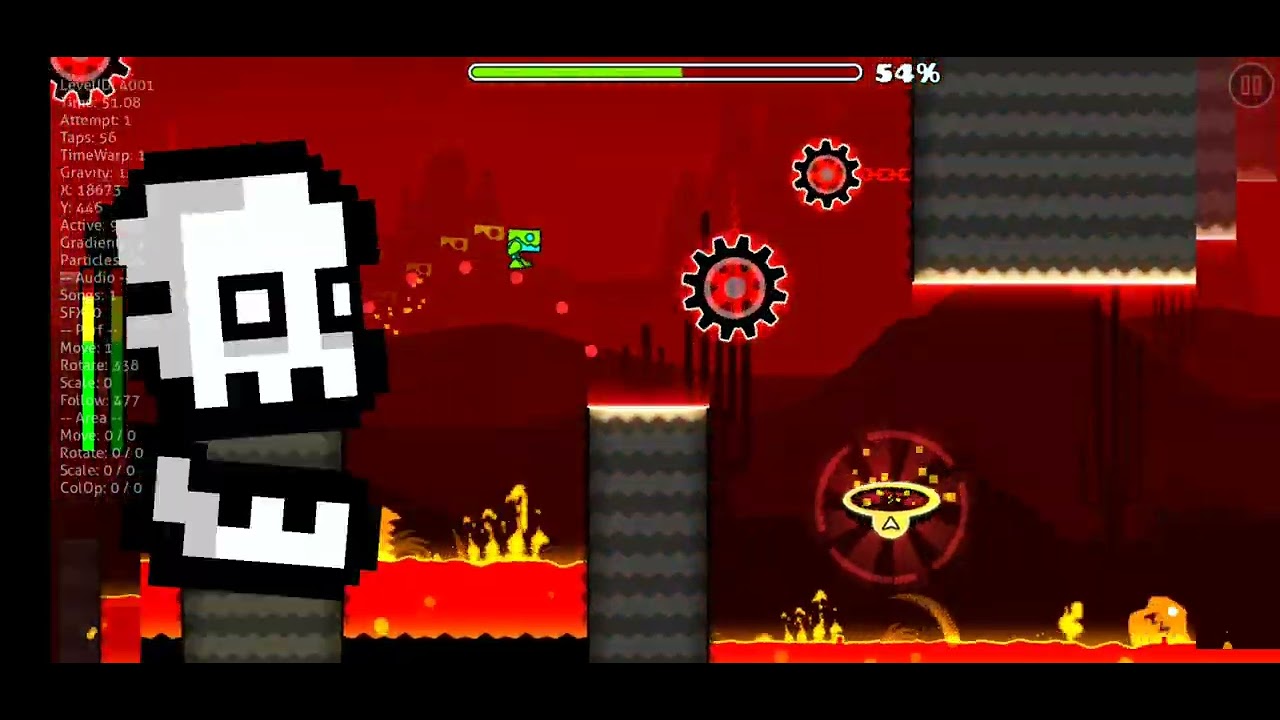Completed Press Start in Geometry Dash SubZero (on my phone)