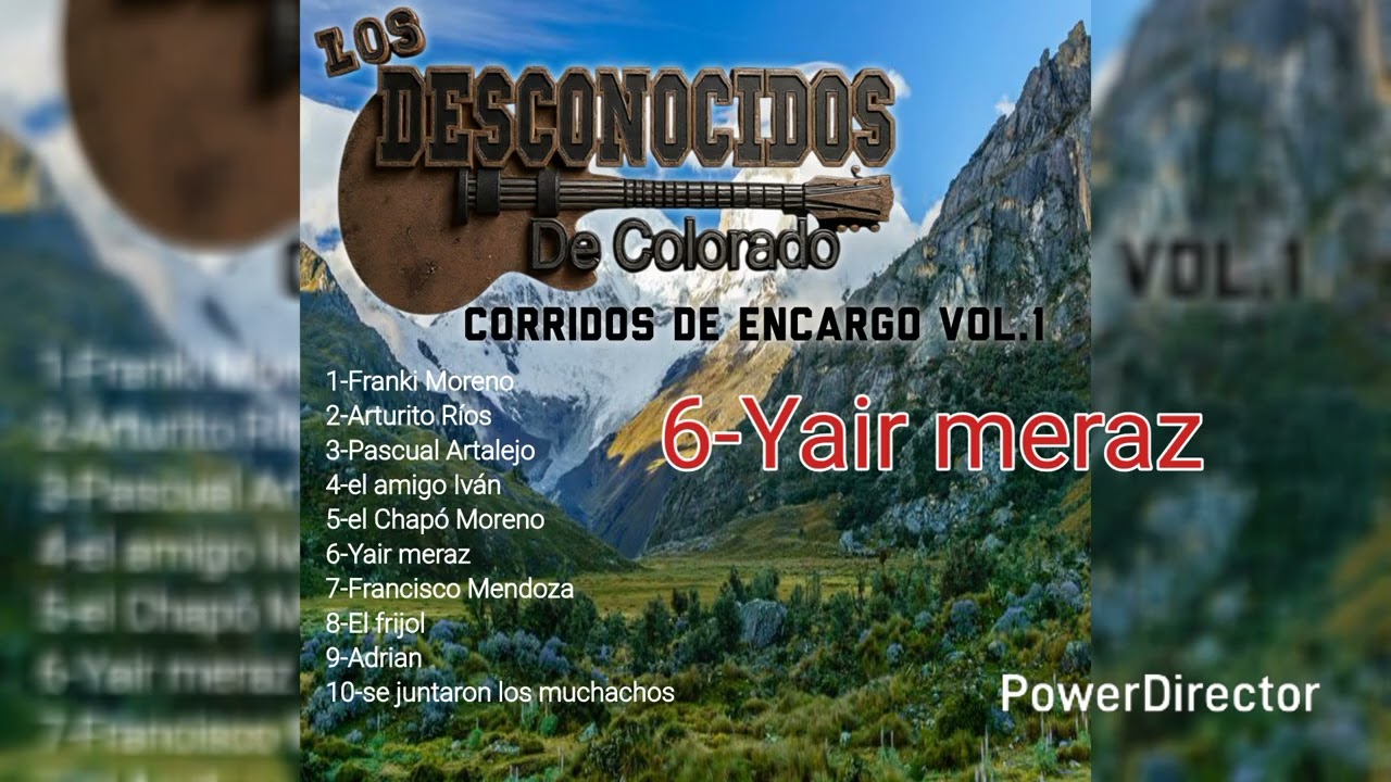Yair Meraz(los desconocidos de colorado)