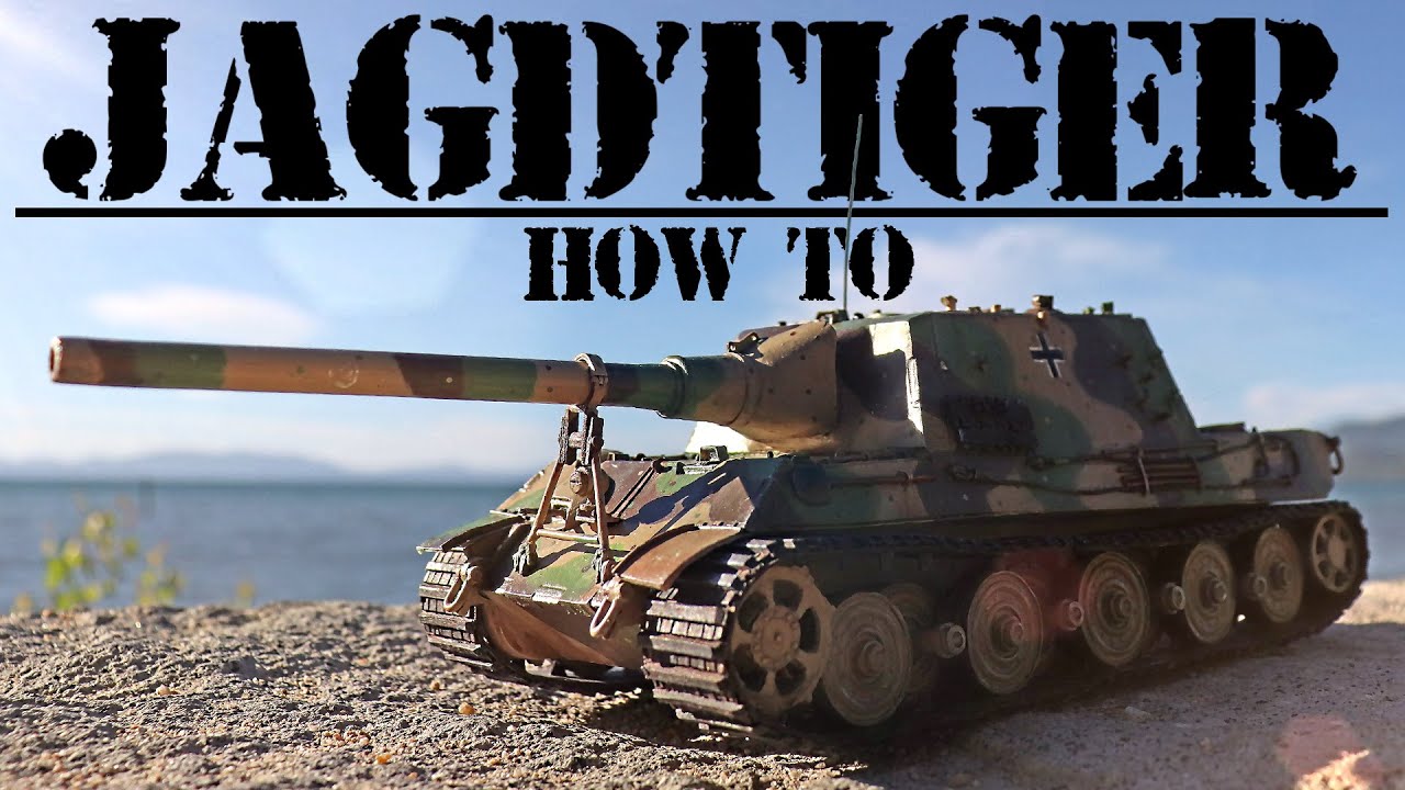 Cardboard WW2 Jagdtiger Tank | How To