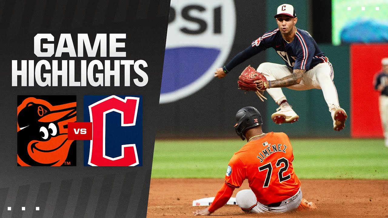 Orioles vs. Guardians Game Highlights (8/3/24) | MLB Highlights
