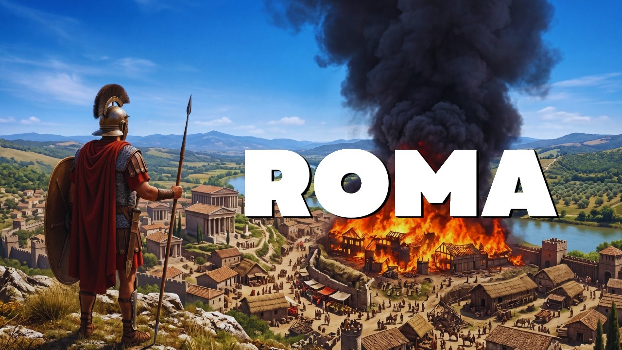 Così nasce Roma 753 a.C | Ricostruzione con IA