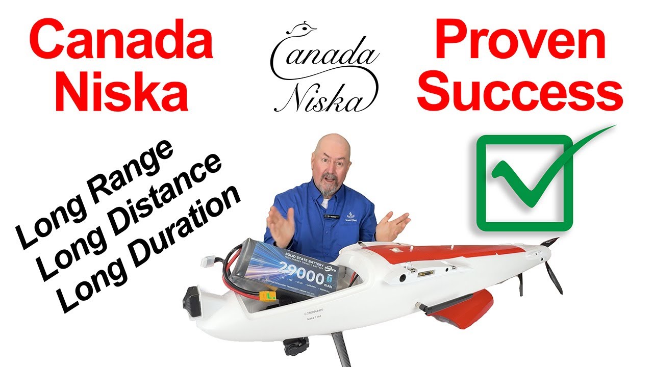 Canada Niska VTOL long distance test flight SUCCESS!